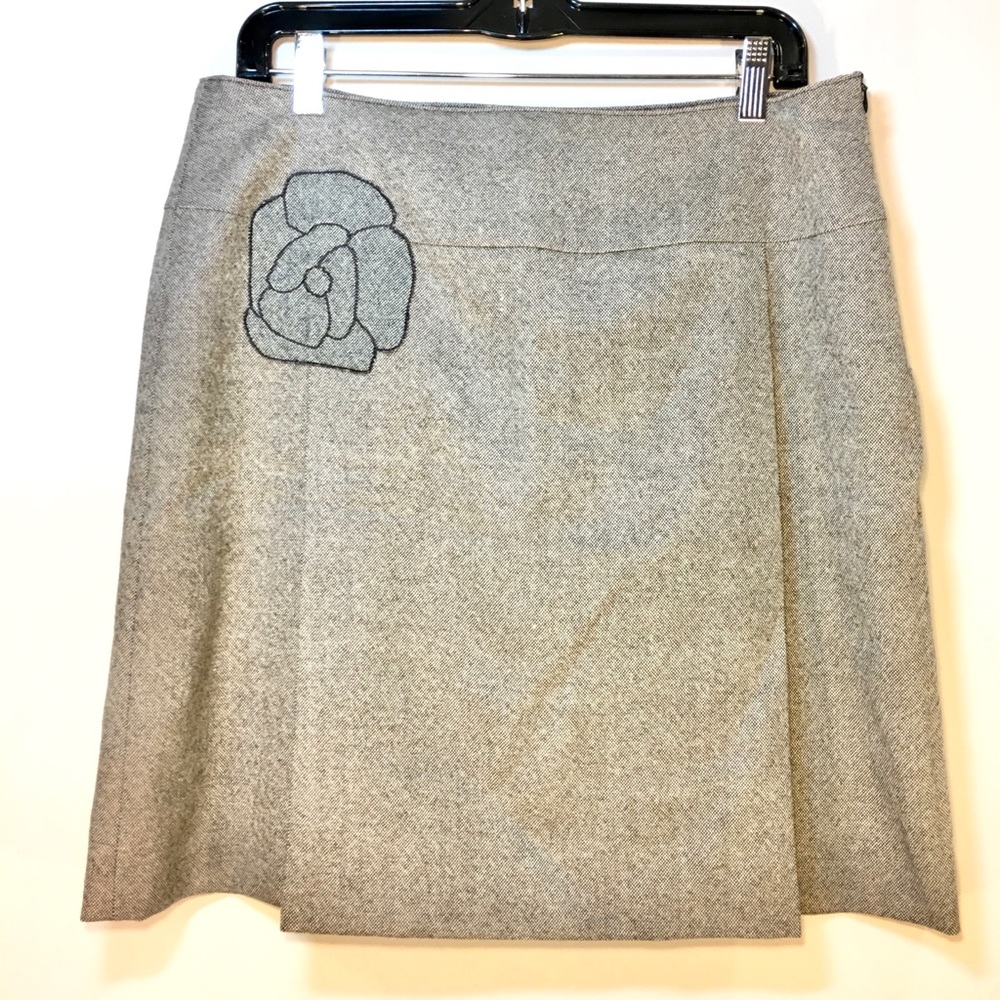 Putsch Wool Pleated Flower Skirt 12 EUC